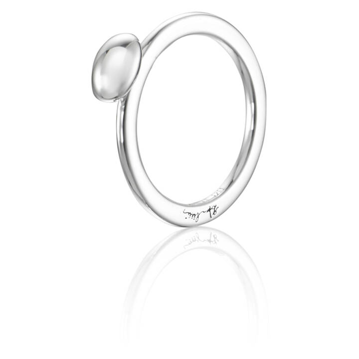 Love Bead - Silver Ring Silver in the group Rings / Silver Rings at SCANDINAVIAN JEWELRY DESIGN (13-100-01579)