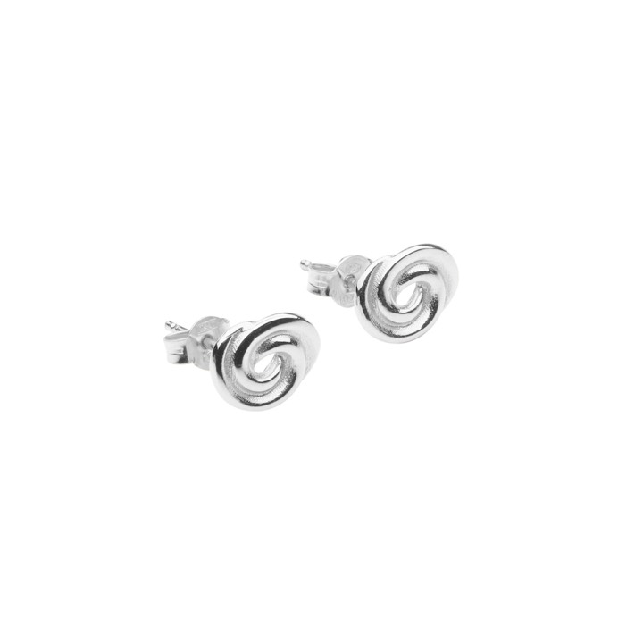 Bun ear silver in the group Earrings / Silver Earrings at SCANDINAVIAN JEWELRY DESIGN (2211470003)