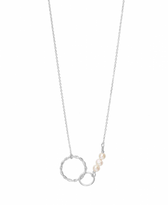 Classic Necklaces Silver 42 cm in the group Necklaces / Silver Necklaces at SCANDINAVIAN JEWELRY DESIGN (05127S)
