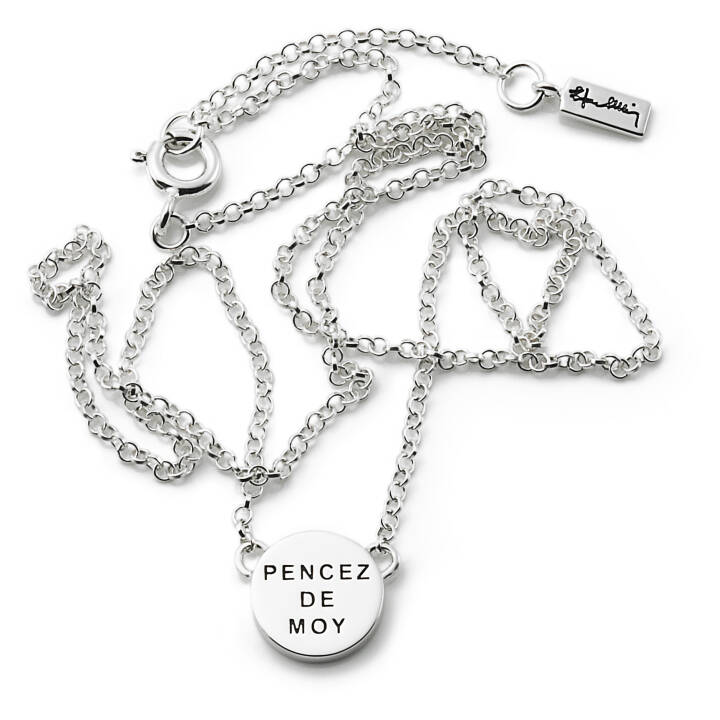 Mini Pencez De Moy Necklaces Silver 42-45 cm in the group Necklaces / Silver Necklaces at SCANDINAVIAN JEWELRY DESIGN (10-100-00560-4245)