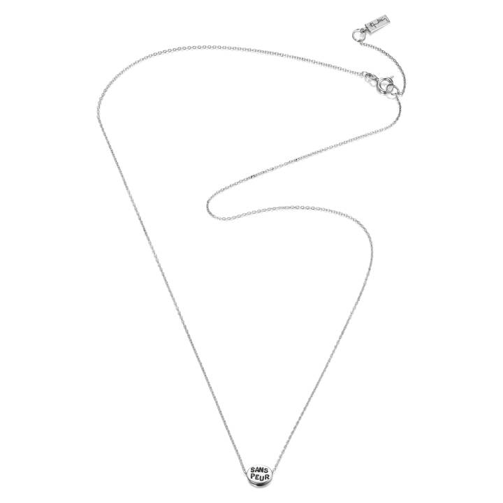 Mini Me Sans Peur Necklaces Silver 42-45 cm in the group Necklaces / Silver Necklaces at SCANDINAVIAN JEWELRY DESIGN (10-100-01282-4245)