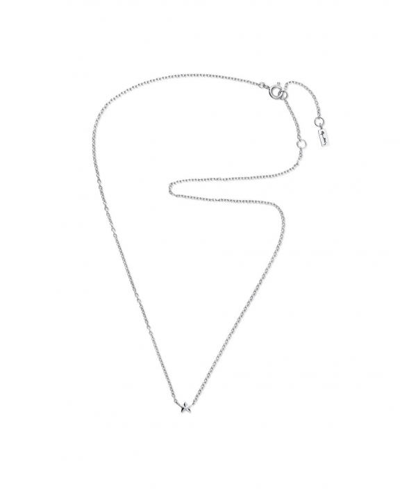 Micro catch a falling star necklace Silver in the group Necklaces / Silver Necklaces at SCANDINAVIAN JEWELRY DESIGN (10-100-02262-4045)