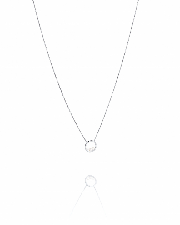 Little roller coaster Necklace Silver in the group Necklaces / Silver Necklaces at SCANDINAVIAN JEWELRY DESIGN (10-100-02376-4045)