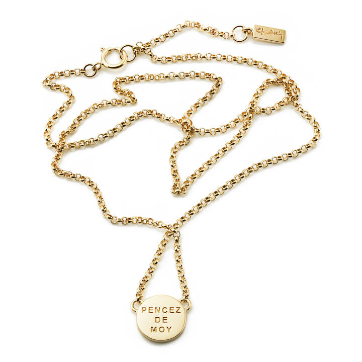 Mini Pencez De Moy Necklaces Gold 42-45 cm in the group Necklaces / Gold Necklaces at SCANDINAVIAN JEWELRY DESIGN (10-101-00560-4245)