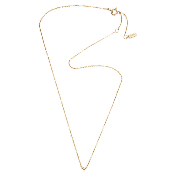 My First Diamond Necklaces Gold in the group Necklaces / Gold Necklaces at SCANDINAVIAN JEWELRY DESIGN (10-101-01443-0000)