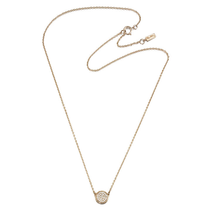 Love Bowl Mini & Stars Necklaces Gold 42-45 cm in the group Necklaces / Gold Necklaces at SCANDINAVIAN JEWELRY DESIGN (10-101-01616-4245)
