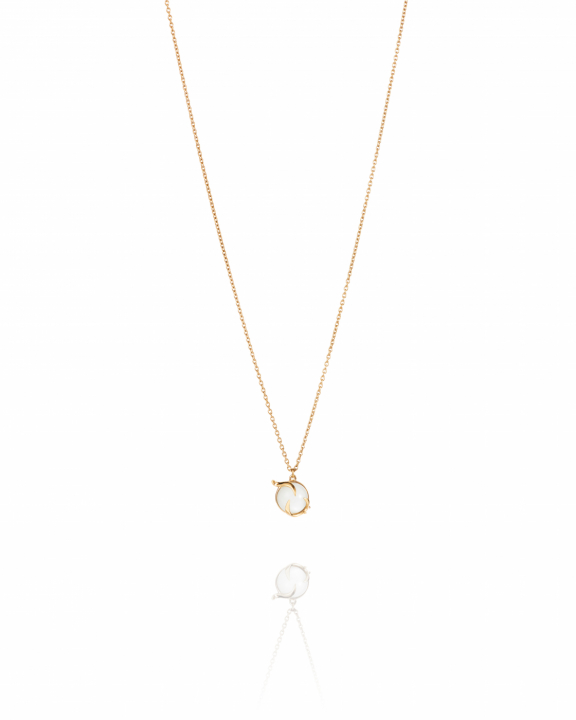 Frö Necklace Goldplated Silver in the group Necklaces / Gold Necklaces at SCANDINAVIAN JEWELRY DESIGN (10-108-02341-4045)