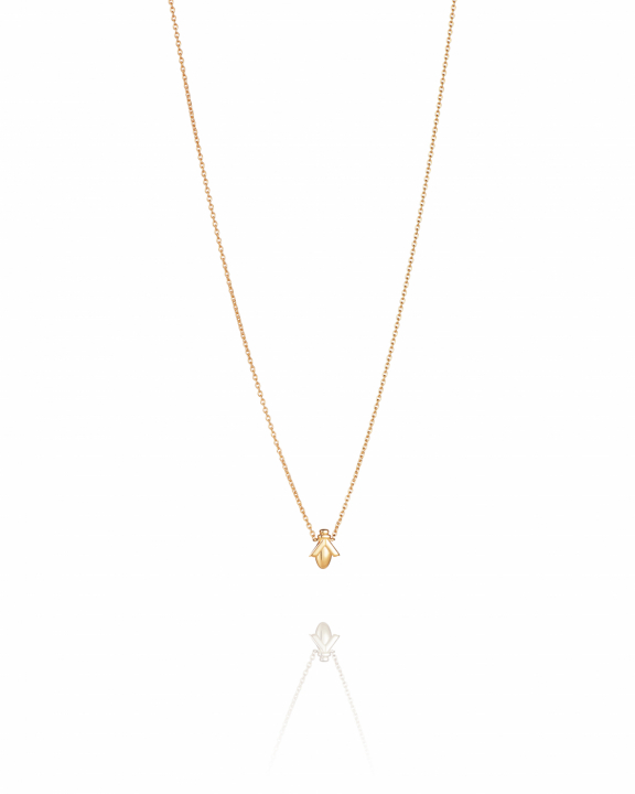 Oh Babee Necklace Gold plated Silver in the group Necklaces / Gold Necklaces at SCANDINAVIAN JEWELRY DESIGN (10-108-02350-4045)