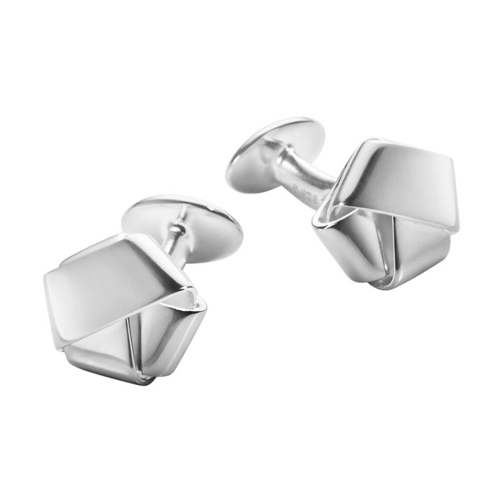 MEN'S CLASSIC FOLD Cufflinks Silver in the group Accessories at SCANDINAVIAN JEWELRY DESIGN (10016946)