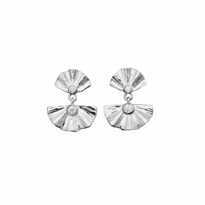 Odile Earrings Silver in the group Earrings / Silver Earrings at SCANDINAVIAN JEWELRY DESIGN (10039C)
