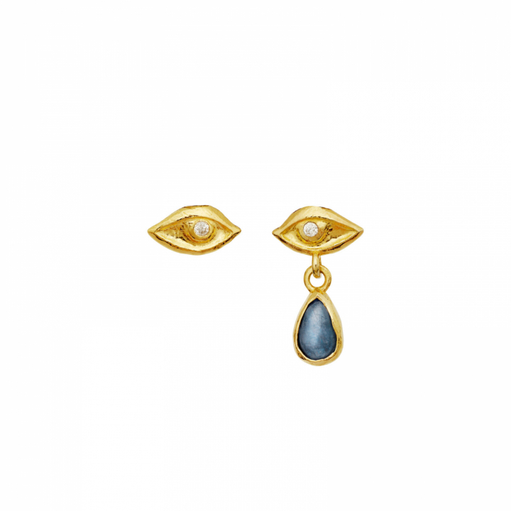 Louise Earrings Gold in the group Earrings / Gold Earrings at SCANDINAVIAN JEWELRY DESIGN (10040A)