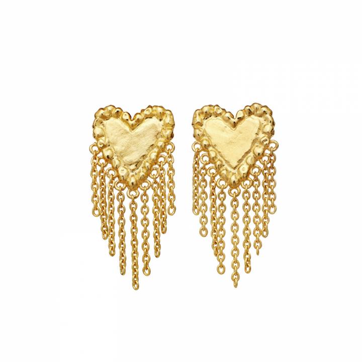 Giulietta Örhängen Gold in the group Earrings / Gold Earrings at SCANDINAVIAN JEWELRY DESIGN (10052A)