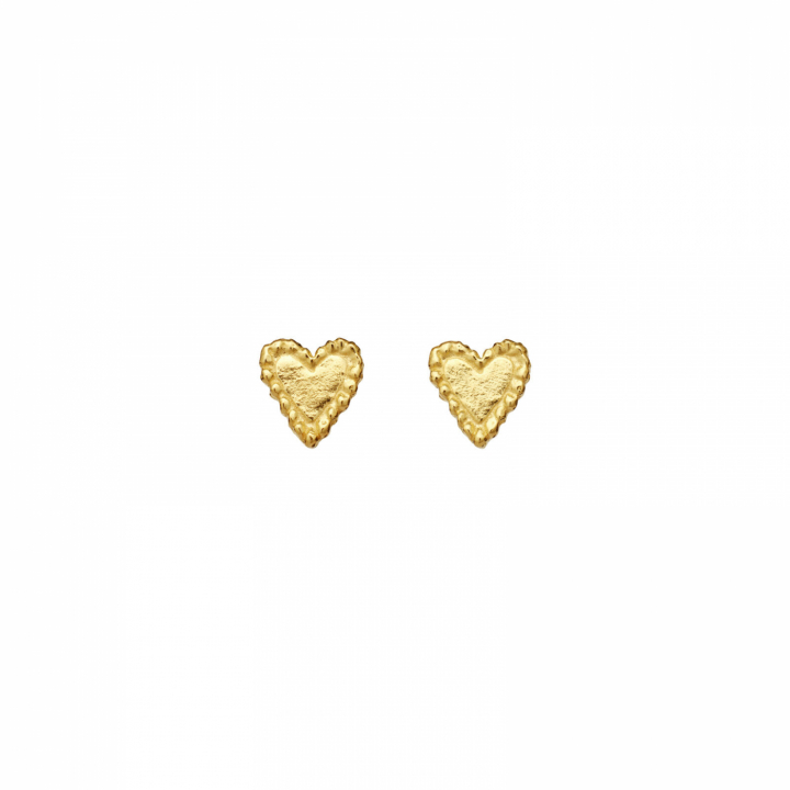 Rouge Earrings Gold in the group Earrings / Gold Earrings at SCANDINAVIAN JEWELRY DESIGN (10059A)