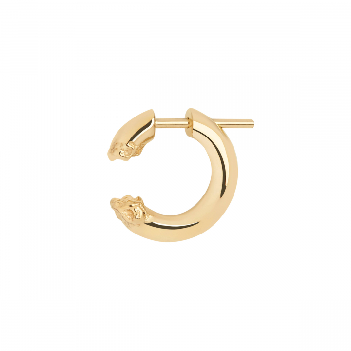 Terra 14 Earring Goldplated Silver (One) in the group Earrings / Gold Earrings at SCANDINAVIAN JEWELRY DESIGN (100900YG-14)