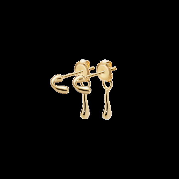 Havfruen Studs Goldplated Silver (PAIR) in the group  at SCANDINAVIAN JEWELRY DESIGN (101036YG-PAIR)