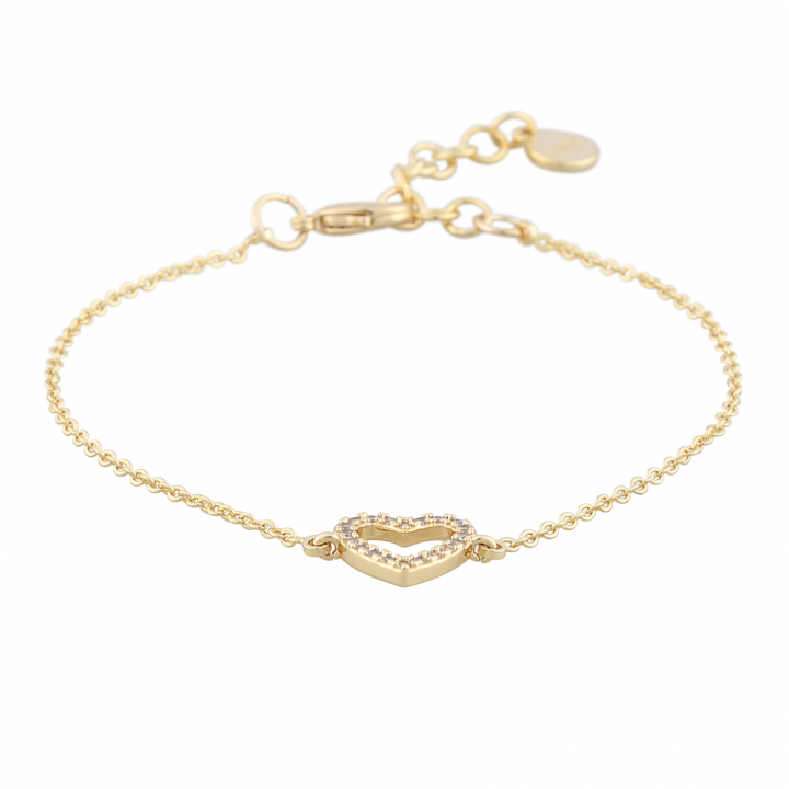 Valentina chain brace Gold in the group Bracelets / Gold Bracelets at SCANDINAVIAN JEWELRY DESIGN (1090-3200-251-ONE)