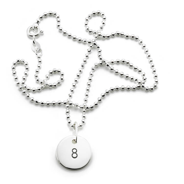 Baby Luck Pendant Silver in the group Necklaces / Silver Necklaces at SCANDINAVIAN JEWELRY DESIGN (11-100-00333-0000)