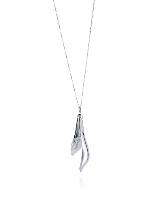 Magnolia Pendant Silver in the group  at SCANDINAVIAN JEWELRY DESIGN (11-100-00550-0000)