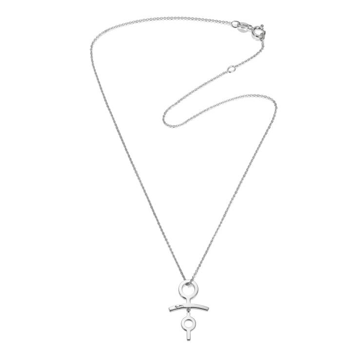 Little Feminine Pendant Silver in the group Necklaces / Silver Necklaces at SCANDINAVIAN JEWELRY DESIGN (11-100-01345-0000)