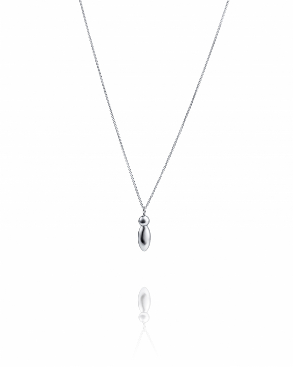 Baby love Pendant Silver in the group Necklaces / Silver Necklaces at SCANDINAVIAN JEWELRY DESIGN (11-100-02358)