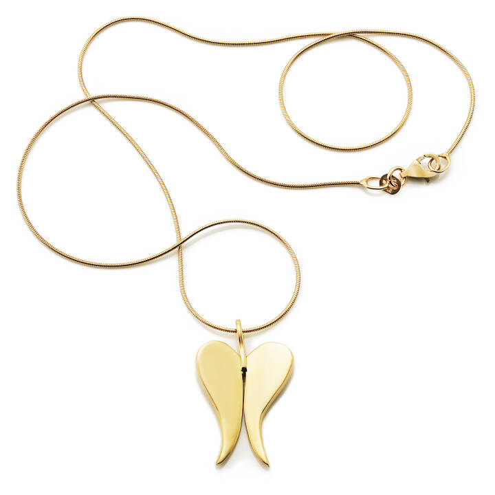 Angels Pendant Gold in the group Necklaces / Gold Necklaces at SCANDINAVIAN JEWELRY DESIGN (11-101-00247-0000)