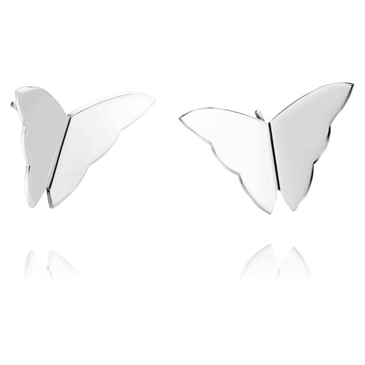 Miss Butterfly Earring Silver in the group Earrings / Silver Earrings at SCANDINAVIAN JEWELRY DESIGN (12-100-00603-0000)