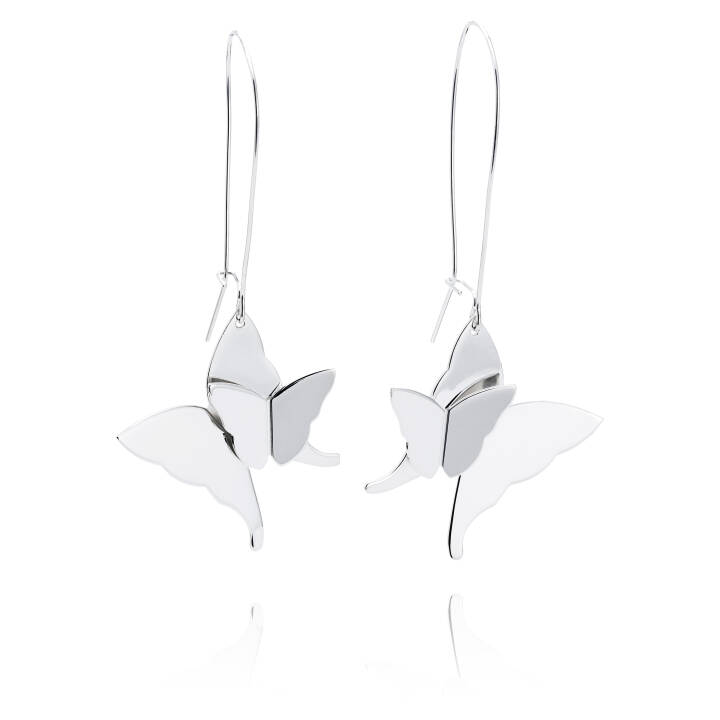 Miss Butterfly Earring Silver in the group Earrings / Silver Earrings at SCANDINAVIAN JEWELRY DESIGN (12-100-00604-0000)