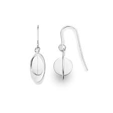 Little Reflections Earring Silver in the group Earrings / Silver Earrings at SCANDINAVIAN JEWELRY DESIGN (12-100-01287-0000)