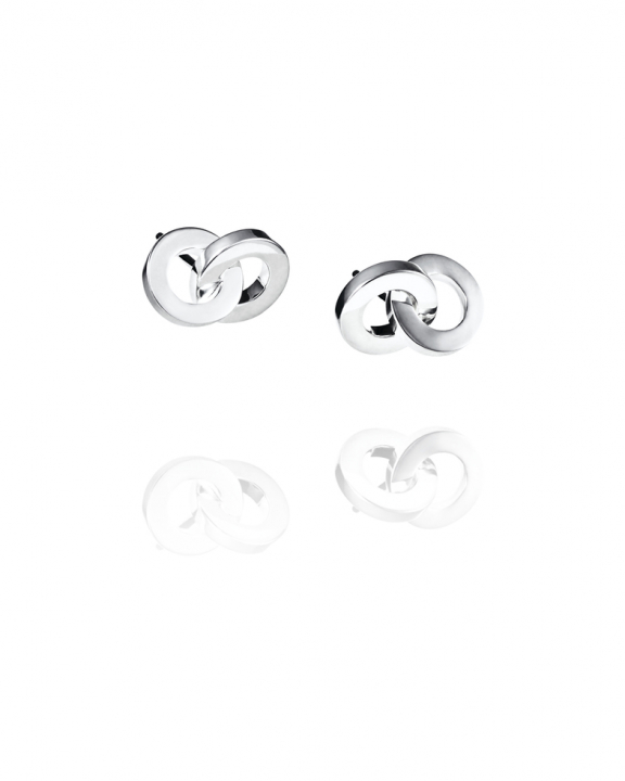 You & Me Ear Silver in the group Earrings / Silver Earrings at SCANDINAVIAN JEWELRY DESIGN (12-100-02129-0000)