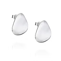 Little Rose petal Earrings Silver in the group Earrings / Silver Earrings at SCANDINAVIAN JEWELRY DESIGN (12-100-02368-0000)