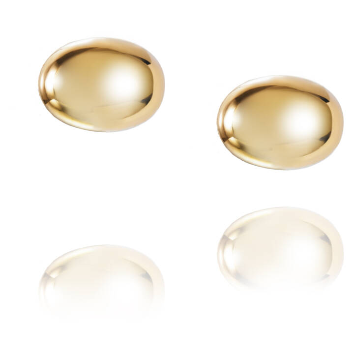 Love Bead - Gold Earring Gold in the group Earrings / Gold Earrings at SCANDINAVIAN JEWELRY DESIGN (12-101-01206-0000)