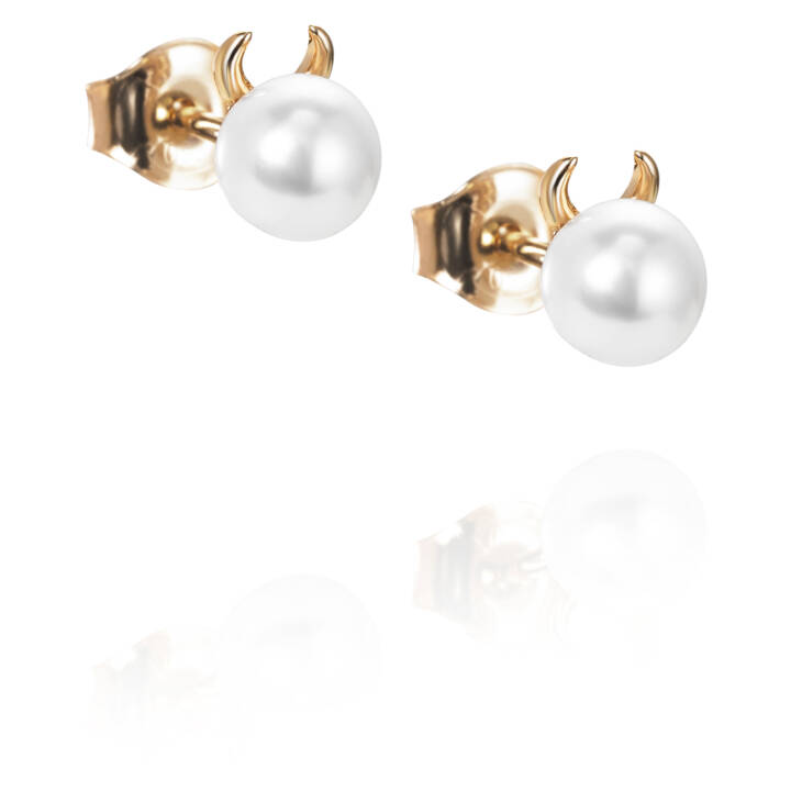 Little Devil Earring Gold in the group Earrings / Gold Earrings at SCANDINAVIAN JEWELRY DESIGN (12-101-01797-0000)