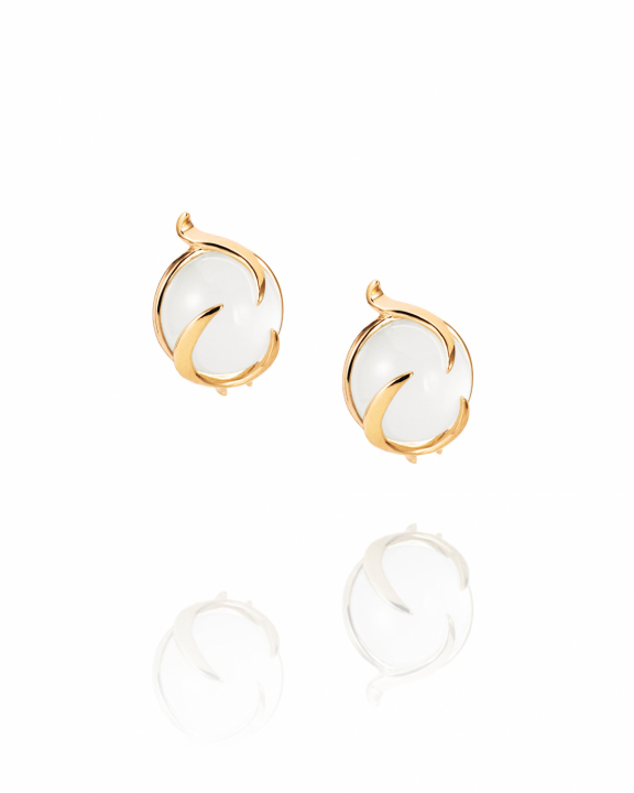 Frö Earrings Goldplated Silver in the group Earrings / Gold Earrings at SCANDINAVIAN JEWELRY DESIGN (12-108-02340-0000)