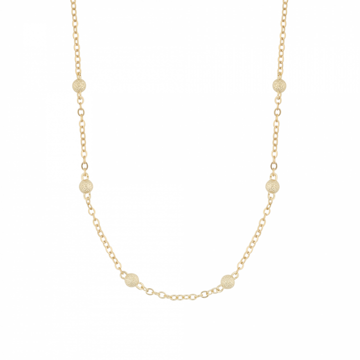Florence chain Necklaces 50 Gold in the group Necklaces / Gold Necklaces at SCANDINAVIAN JEWELRY DESIGN (1256-0250-257-50)