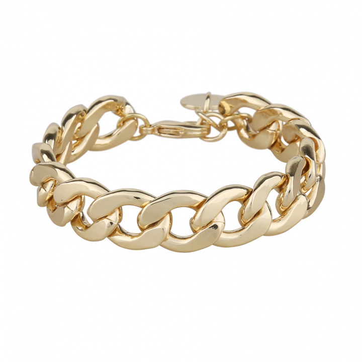 Stella brace L Gold in the group Bracelets / Gold Bracelets at SCANDINAVIAN JEWELRY DESIGN (1262-3300-257-ONE)