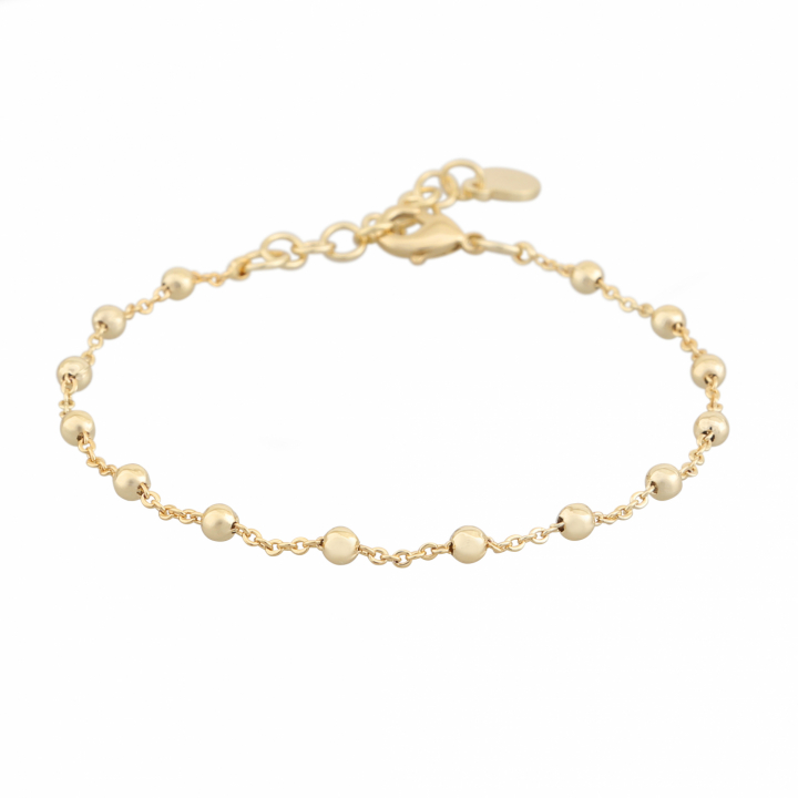 Arizona brace plain gold in the group Bracelets / Gold Bracelets at SCANDINAVIAN JEWELRY DESIGN (1267-3200-257-ONE)