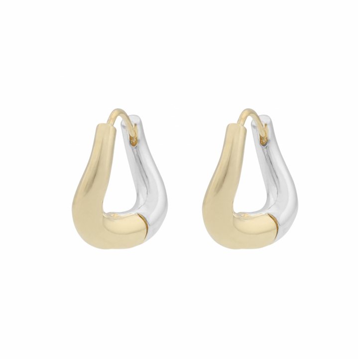 South irregular ring ear Gold/mix plain-Onesize in the group Earrings / Gold Earrings at SCANDINAVIAN JEWELRY DESIGN (1285-6300-261-ONE)