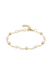 Lydia small chain bracelet in the group Bracelets / Gold Bracelets at SCANDINAVIAN JEWELRY DESIGN (1292-3700-362)