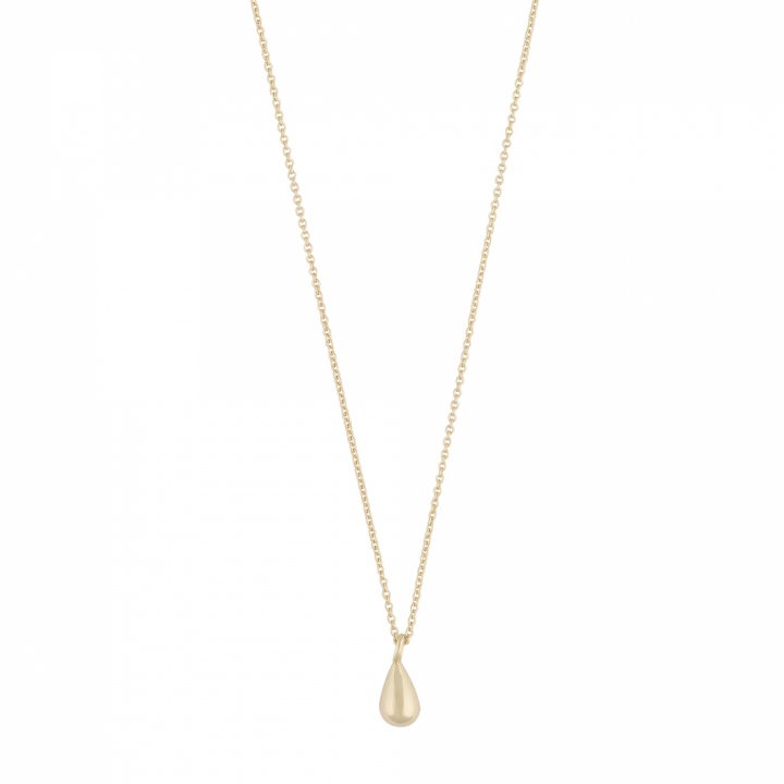 Gina pendant neck 42 Gold in the group Necklaces / Gold Necklaces at SCANDINAVIAN JEWELRY DESIGN (1294-0445-257)