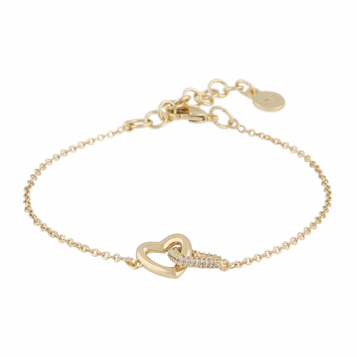 Brooklyn chain brace Gold in the group Bracelets / Gold Bracelets at SCANDINAVIAN JEWELRY DESIGN (1295-3200-251)