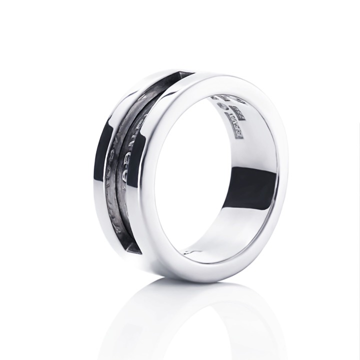 Now Or Never Ring Silver in the group Rings / Silver Rings at SCANDINAVIAN JEWELRY DESIGN (13-100-00270)
