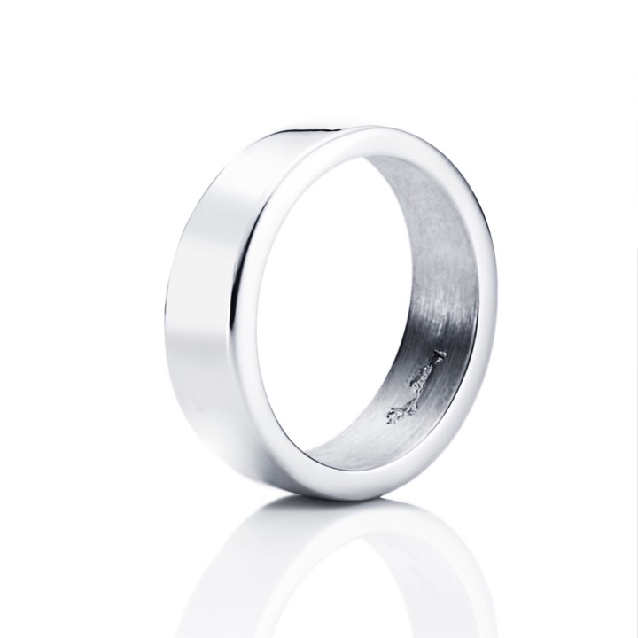 Irreyellowar Ring Silver in the group Rings / Silver Rings at SCANDINAVIAN JEWELRY DESIGN (13-100-00414)