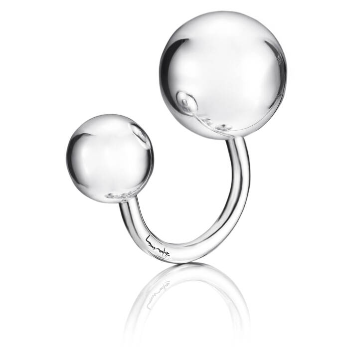 Balls Ring Silver in the group Rings / Silver Rings at SCANDINAVIAN JEWELRY DESIGN (13-100-01003)