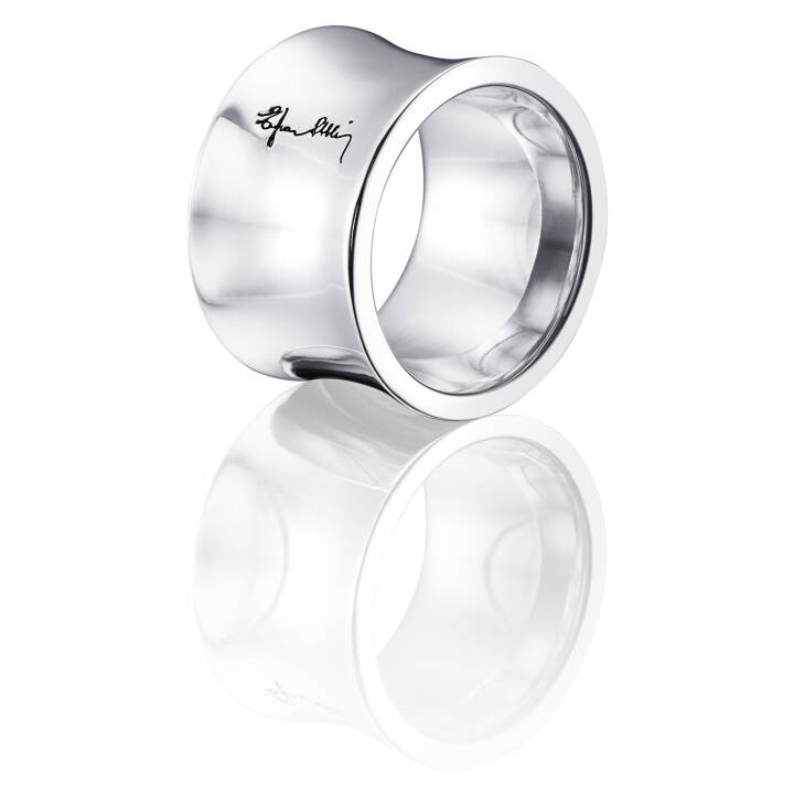 Hooked On Simone Ring Silver in the group Rings / Silver Rings at SCANDINAVIAN JEWELRY DESIGN (13-100-01085)