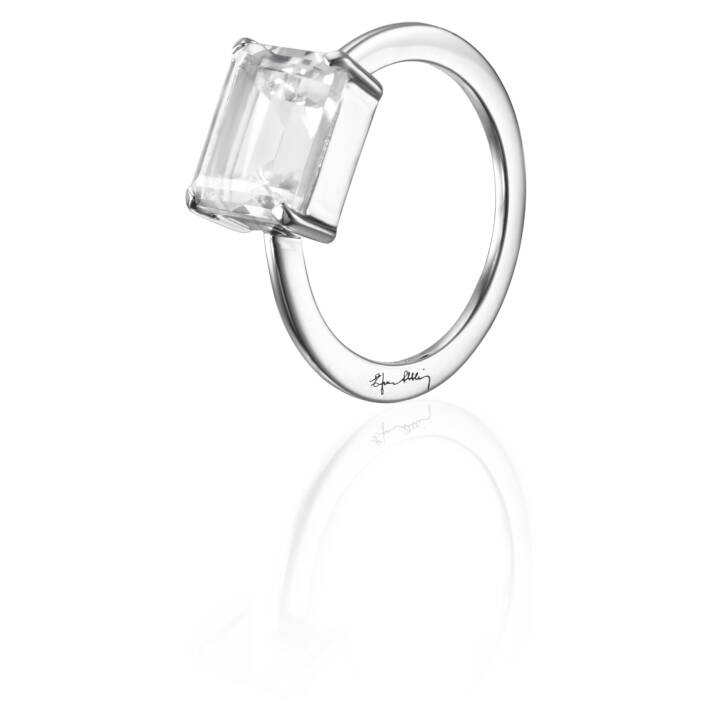 A Clear Dream Ring Silver in the group Rings / Silver Rings at SCANDINAVIAN JEWELRY DESIGN (13-100-01339)