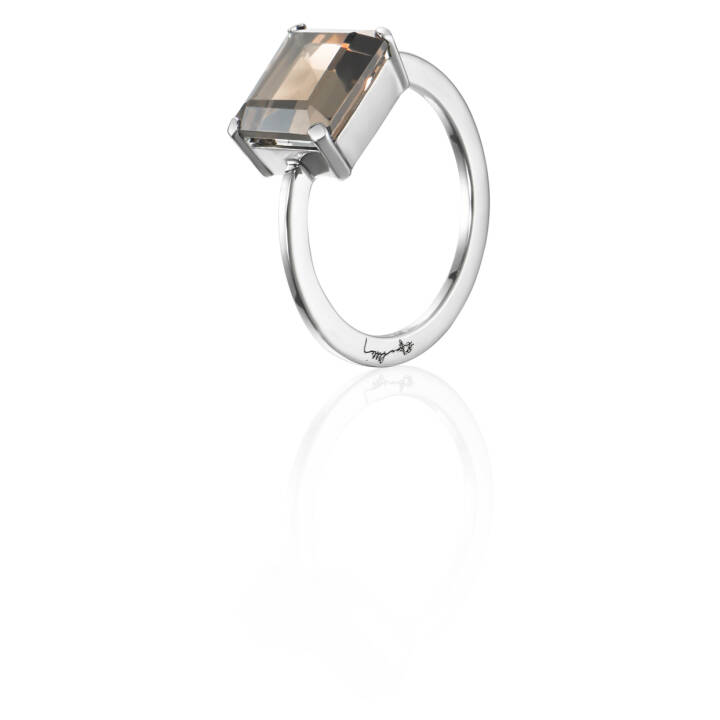 A Chocolate Dream Ring Silver in the group Rings / Silver Rings at SCANDINAVIAN JEWELRY DESIGN (13-100-01513)