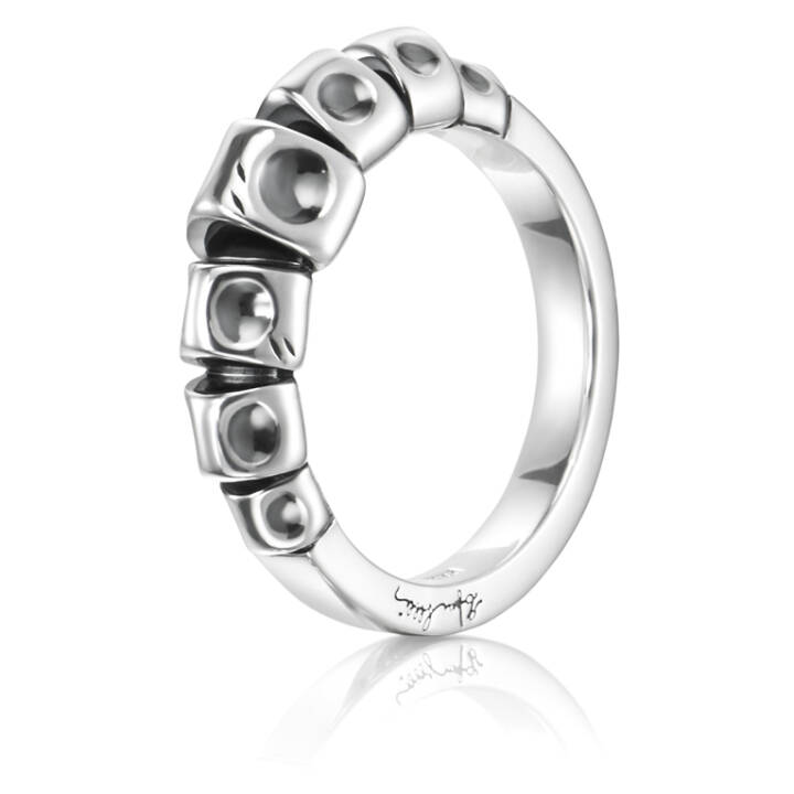 Slim Spine Ring Silver in the group Rings / Silver Rings at SCANDINAVIAN JEWELRY DESIGN (13-100-01529)