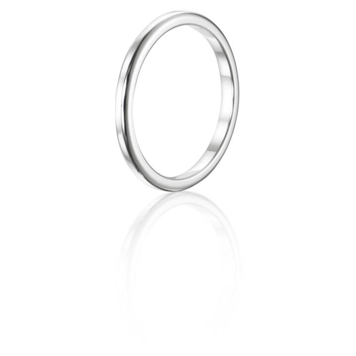 1.01 Days - Two Plain Ring Silver in the group Rings / Silver Rings at SCANDINAVIAN JEWELRY DESIGN (13-100-01564)