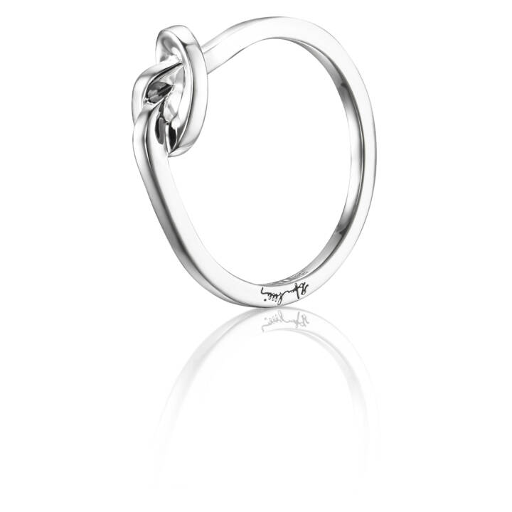 Love Knot - Silver Ring Silver in the group Rings / Silver Rings at SCANDINAVIAN JEWELRY DESIGN (13-100-01601)