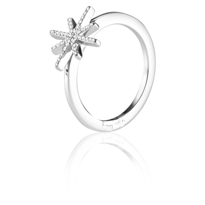 Beam & Stars Ring Silver in the group Rings / Diamond Rings at SCANDINAVIAN JEWELRY DESIGN (13-100-01956)
